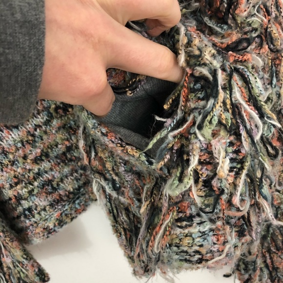 Topshop Multicolor Textured Cardigan - Picture 4 of 9